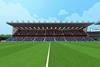 Burnley VR stadium through Meta's Quest
