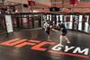 UFC GYM workout in the octagon