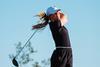 woman golfer on pitch