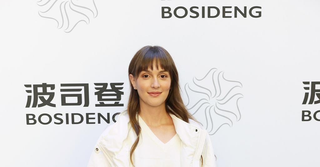 Coco Rocha, Leighton Meester and Eileen Gu attend BOSIDENG's SS24 Show in  Milan