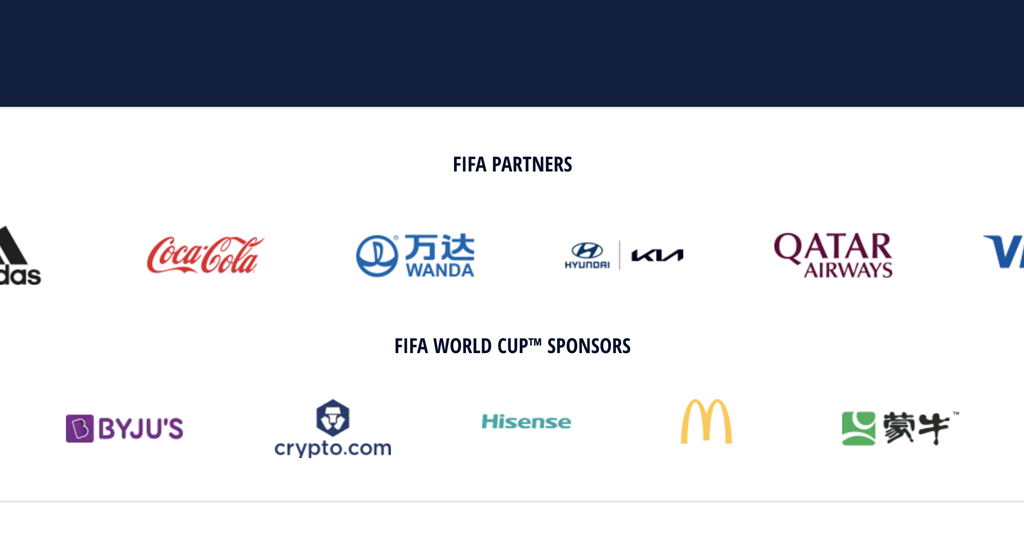 Get to know the Sponsors and Partners of the FIFA World Cup Sporting