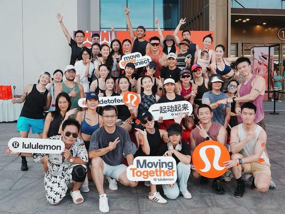 Hainan duty-free partners with Lululemon