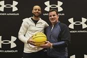 Stephen Curry and Kevin Plank, March 2023