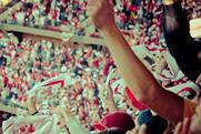 Fans in stadium