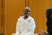 Sir Mo Farah at the session "Building Resilient Futures: Unlocking the Power of Sport and Physical Activity for Youth Mental Health in the Commonwealth"