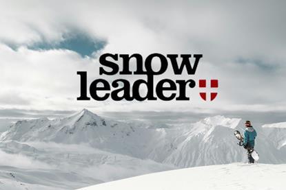 snowleader logo on background