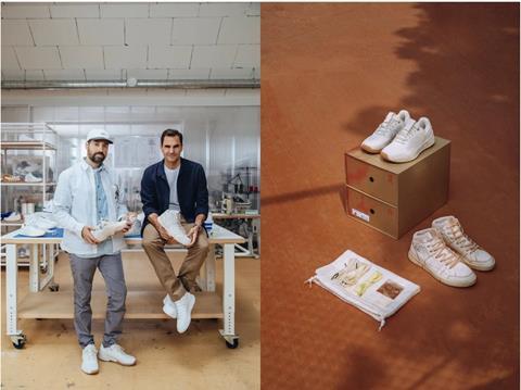 Roger Federer and Ronnie Fieg