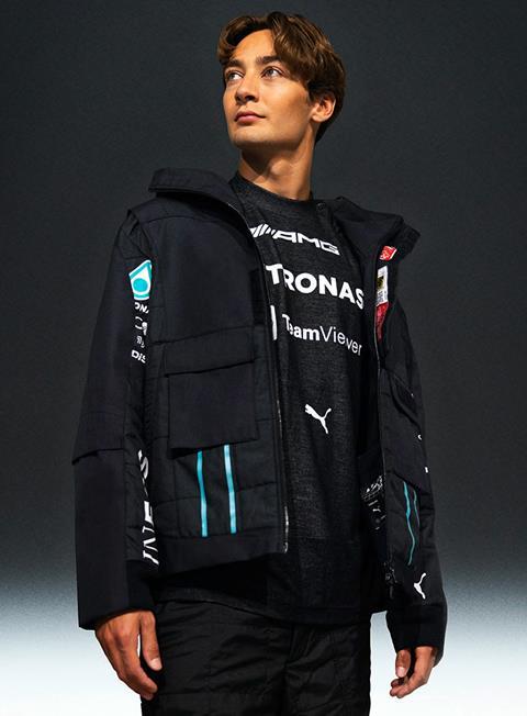 Puma Mercedes AMG Petronas and Raeburn launch upcycling collection Article Sporting Goods Intelligence