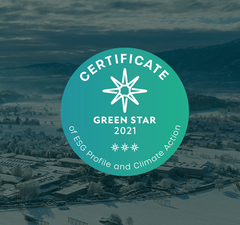 Green Star Certificate Elan 2021