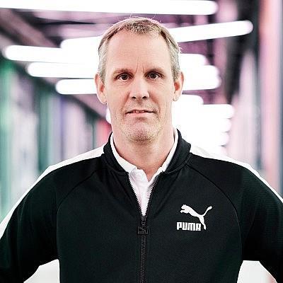 Johan Adamsson, VP Global Sports Marketing and Sports Licensing, PUMA