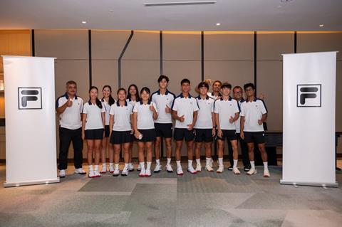 01_FILA_Malaysia_Sponsorship of Wilayah Persekutuan Tennis Team