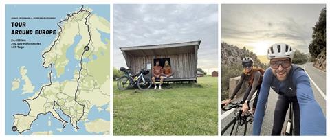 Jonas Deichmann and Josefine Rutkowski