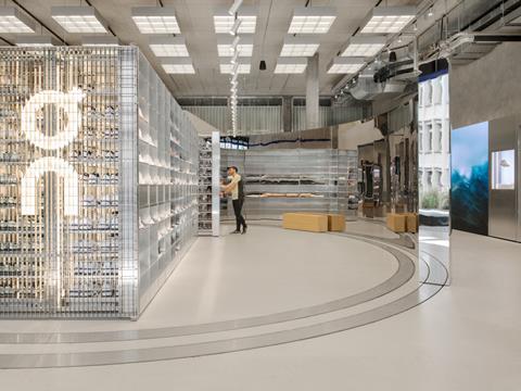 The flagship On Labs Store in Zurich, opened Sept. 2022