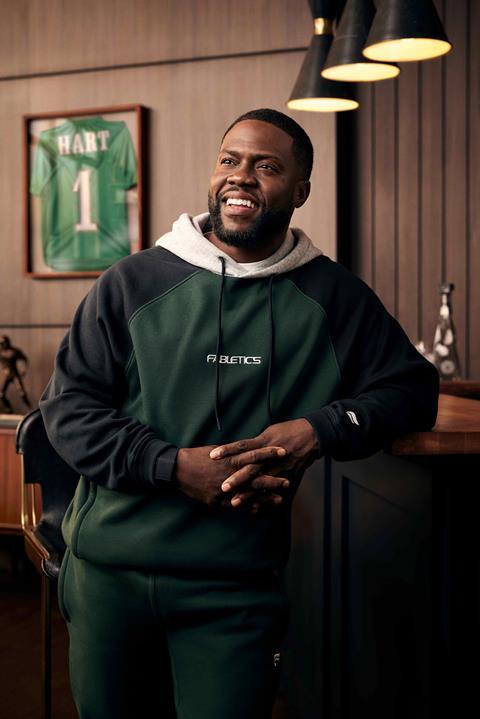 Actor Kevin Hart is Fabletics' ambassador