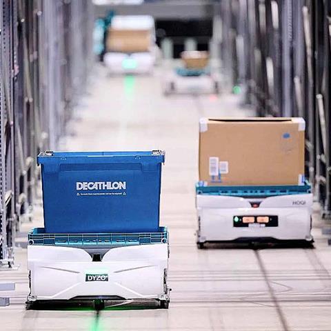 exotec at decathlon post