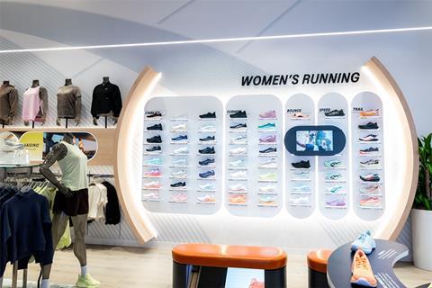 asics interior