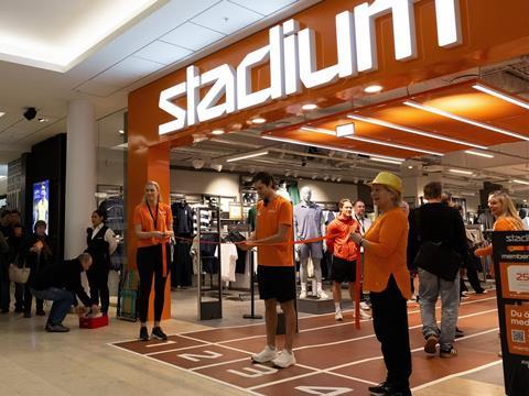 Stadium unveils new store concept in Täby, Sweden