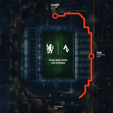 Chelsea FC x STRAVA