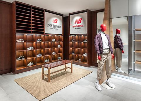 New Balance opens in Edinburgh with new store concept News briefs Sporting Goods Intelligence