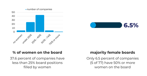 Women in sporting goods industry boards © SGI Europe 2023