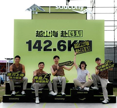 Hood to Coast China’s Zhangjiakou, Victory Team campaign, Saucony