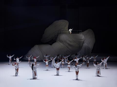 A scene from “Goddess Awakened” with Parris Goebel