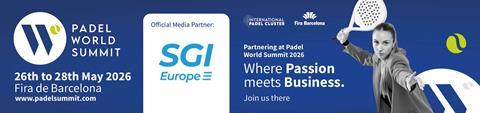 SGI Europe is official media partner of Padel World Summit 2026