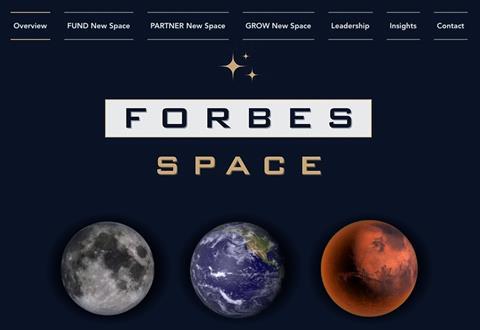 Forbes Space Homepage