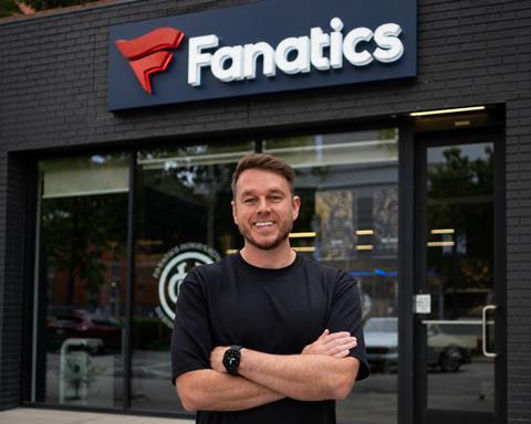 Chris Smith, Fanatics' Vice President, International Strategy.