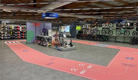 Decathlon experiential store concept in Herblay, Paris