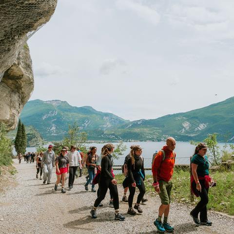 A lakeside walk during the Activation Days at European Outdoor Week
