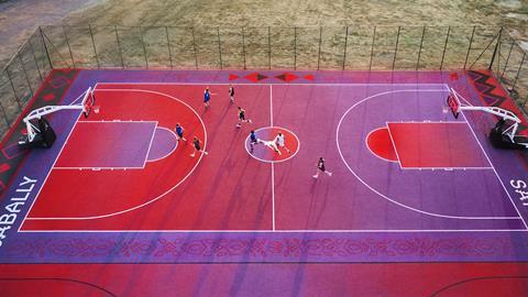 Satou Sabally Court with Jordan Brand