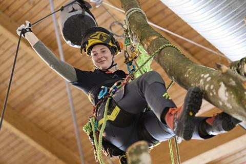 climbing sport as well as industrial climbing, tree care, rescue services and operators of climbing halls and high ropes courses