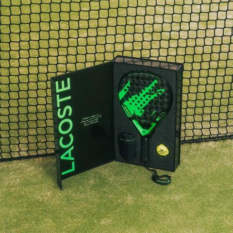 Lacoste unveils its debut padel collection