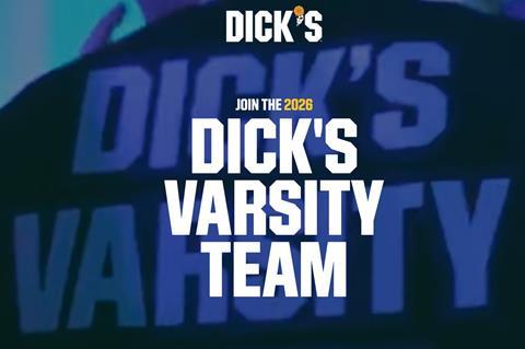 DICK´S VARSITY TEAM HOMEPAGE