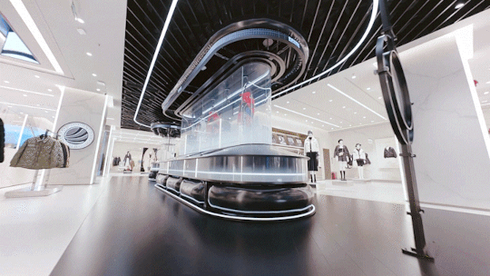 The world's first Bosideng brand experience store creates a low-carbon store_komp